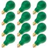 Specialty/Decorative 25A19/G, 25 Watt, 130 Volt, Medium Base, A19 Ceramic Green Light Bulb (12 Pack) view 2