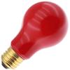 Specialty/Decorative 25A19/R, 25 Watt, 130 Volt, A19, Medium Base, Ceramic Red Light Bulb (12 Pack) view 1