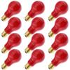Specialty/Decorative 25A19/R, 25 Watt, 130 Volt, A19, Medium Base, Ceramic Red Light Bulb (12 Pack) view 2