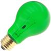 Specialty/Decorative 25A19/TG, 25 Watt, 130 Volt, A19, Medium Base, Transparent Green Light Bulb (12 Pack) view 1