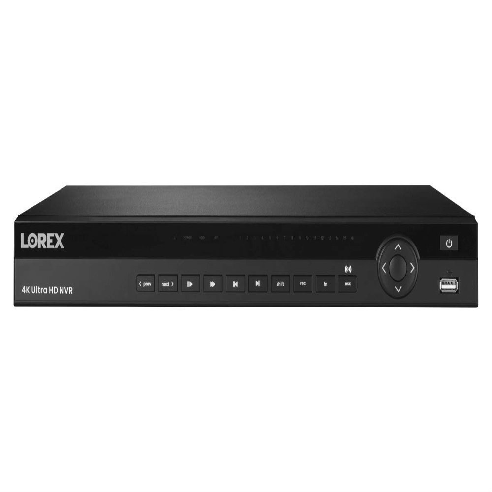 4K Ultra HD 32-Channel Security NVR with Lorex Cloud Connectivity and 8TB Hard Drive