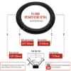 EPI 10" Foam Speaker Repair Kit FSK-1028 (Pair) view 3