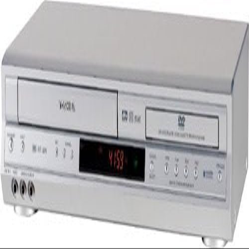 Toshiba SD-V392 DVD/VCR Combo , Silver (Renewed)