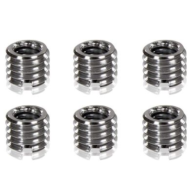 3/8" to 1/4" Tripod Ballhead Reducer Bushing Convert Screw Adapter,1/4" to 3/8" Tripod Ballhead Camera Convert Screw Adapter Mount for Tripod Monopod Ballhead Video Light Stand DSLR SLR