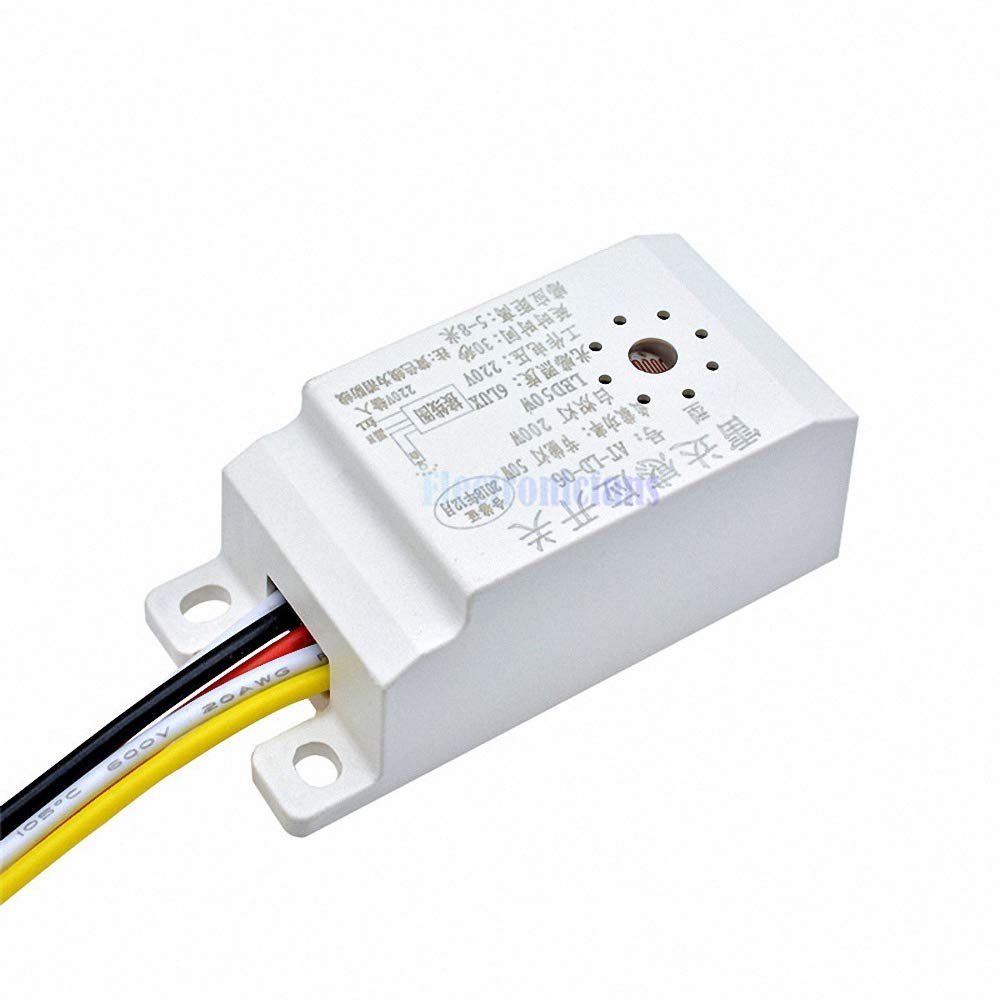 220V Infrared Body Motion Radar Sensor PIR Sensing Switch Microwave Detector Switch Module