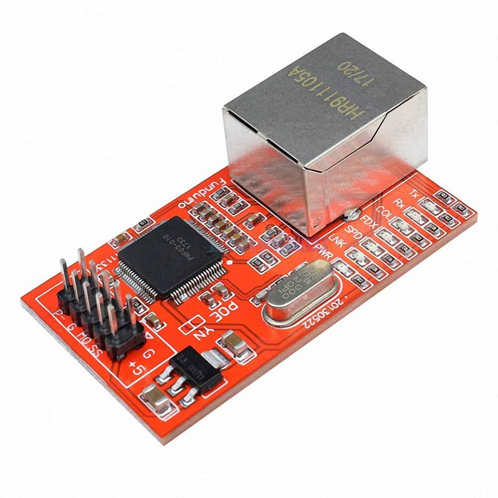 Mini W5100 LAN Ethernet Shield Network Board Module R3 W5100 3.3V Compatible for Arduino Ethernet UNO Mega 2560