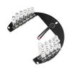 Othmro 1Pcs 22 LED IR Illuminator for Security Camera 45 Degrees IR Led Round Plate IR Infrared Light Illuminator Board Bulb for CCTV Security Camera view 1