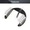 Othmro 1Pcs 22 LED IR Illuminator for Security Camera 45 Degrees IR Led Round Plate IR Infrared Light Illuminator Board Bulb for CCTV Security Camera view 4