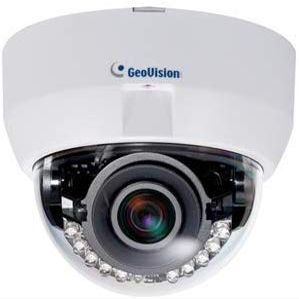 GEOVISION GV-FD8700-FR Focal Length 3.3~12mm 8MP, Low Lux, WDR Face Recognition, IR, INETWORK Dome Camera RJ45 Connection