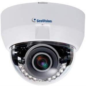 GEOVISION GV-FD8700-FR Focal Length 3.3~12mm 8MP, Low Lux, WDR Face Recognition, IR, INETWORK Dome Camera RJ45 Connection