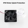 120mm 12V 2Wire 3Pin DC Fan 3000RPM High-Speed Moisture-Proof Cooling & Exhaust Fan for RV Refrigerator/Camper(2-Pack) view 2