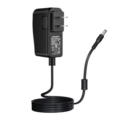 12V 0.5A Power Supply Adapter AC 100-240V to DC 12Volt 500mA 5.5mm x 2.1mm,12 Volt Power Adapter Transformers for CCTV Camera,Speaker,Router,Printer,UL Listed