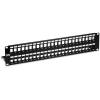 TRENDnet 48-Port Blank Keystone Shielded 2U HD Patch Panel, TC-KP48S view 1