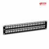 TRENDnet 48-Port Blank Keystone 2U HD Patch Panel, TC-KP48, 2U 19 Metal Rackmount Housing, HD Keystone Network Patch Panel, Recommended w/TC-K25C6 & TC-K50C6 Cat6 Keystone Jacks (Sold Separately) view 3