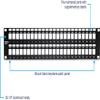 TRENDnet 48-Port Blank Keystone 2U HD Patch Panel, TC-KP48, 2U 19 Metal Rackmount Housing, HD Keystone Network Patch Panel, Recommended w/TC-K25C6 & TC-K50C6 Cat6 Keystone Jacks (Sold Separately) view 4