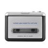 Cassette Player Tape to MP3 Converter Retro Auto Reverse Portable Audio Tape Player CD Switcher Converter Capture Audio Music Player with Headphones view 1