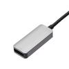 Amazon Basics Aluminum Uni-Directional USB-C (Source) to DisplayPort (Display) Adapter (4K@60Hz), Thunderbolt 3 Compatible, Grey view 3