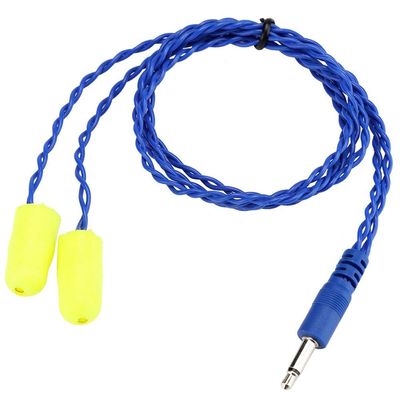 1/8" Plug Radios AlphaBud Noise Reduction Foam Earbuds - Mini Mono Racing Speakers