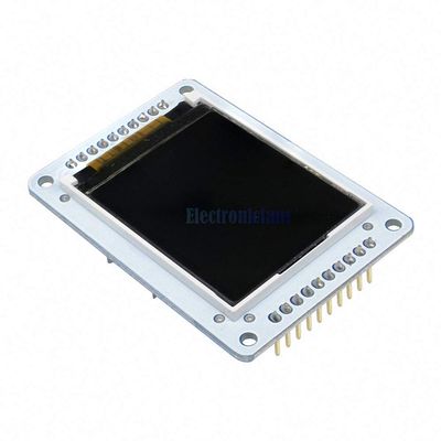 128x160 1.8 inch 1.8" TFT LCD Screen SPI Serial Interface Shield Module Micro SD Slot LED Backlight PWM for Arduino with Headers
