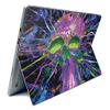 MightySkins Carbon Fiber Skin for Microsoft Surface Pro 7 - Hard Wired | Textured Carbon Fiber Finish | Easy to Apply, Remove, and Change Styles | Made in The USA view 2