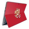 MightySkins Carbon Fiber Skin for Microsoft Surface Pro 7 - Cat Coffee Party | Textured Carbon Fiber Finish | Easy to Apply, Remove, and Change Styles | Made in The USA view 2