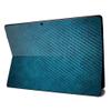 MightySkins Carbon Fiber Skin for Microsoft Surface Pro X - Blue Strokes | Textured Carbon Fiber Finish | Easy to Apply, Remove, and Change Styles | Made in The USA view 1