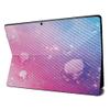 MightySkins Carbon Fiber Skin for Microsoft Surface Pro X - Pink Diamond | Textured Carbon Fiber Finish | Easy to Apply, Remove, and Change Styles | Made in The USA view 1