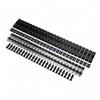 100Pcs/Lot Micro USB Male Plug Connectors Kit with Covers Black Color for DIY view 1