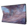 MightySkins Carbon Fiber Skin for Microsoft Surface Pro X - Monsoon | Textured Carbon Fiber Finish | Easy to Apply, Remove, and Change Styles | Made in The USA view 1