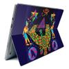 MightySkins Carbon Fiber Skin for Microsoft Surface Pro 7 - Egyptian Geometry | Textured Carbon Fiber Finish | Easy to Apply, Remove, and Change Styles | Made in The USA view 2