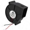 Delta BFB0724H-T500 Blowers 75x75x30mm 24V DC 2.88W, 11.3CFM 38dB, 2 Wire view 1