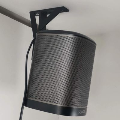 3D Cabin Mount Bracket Hanger for Sonos Play 1 / Underside Unit/Kitchen Black