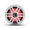 Rockford Fosgate M2D4-10I Color Optix 10" DVC 4-Ohm Infinite Baffle Multicolor LED Lighted Marine Subwoofer - White/Stainless view 1