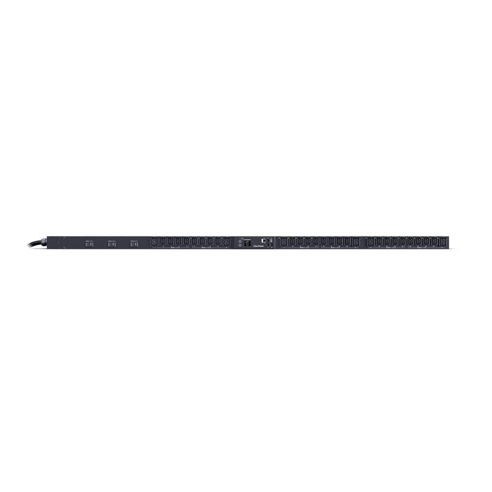 CyberPower PDU83105 Switched Metered-by-Outlet 3-Phase PDU, 200-240V, 30A (Derated to 24A), 30 Outlets, 0U Rackmount