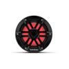 Rockford Fosgate M1D4-8B Color Optix 8" DVC 4-Ohm Multicolor LED Lighted Marine Subwoofer - Black view 1