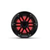 Rockford Fosgate M1D2-8B Color Optix 8" DVC 2-Ohm Multicolor LED Lighted Marine Subwoofer - Black view 1