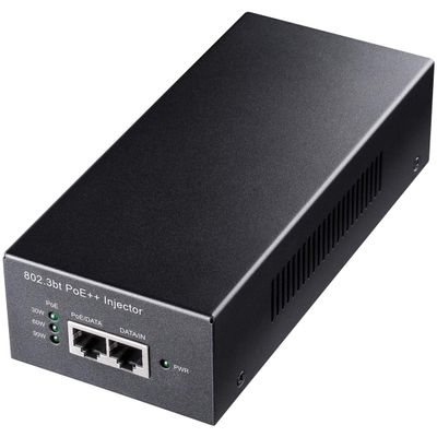 Cudy POE400 PoE++ 802.3bt PoE+ Injector Gigabit 90W, PoE Adapter 10/100/1000Mbps, PoE Power Budget 90W/ 60W/30W/15.4W, Support IEEE 802.3af/at/BT, up to 56V@90W