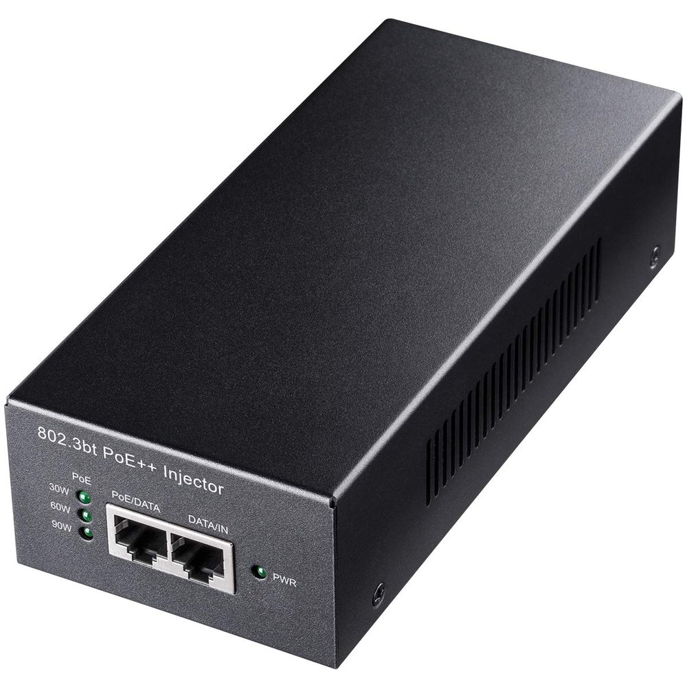 Cudy POE400 PoE++ 802.3bt PoE+ Injector Gigabit 90W, PoE Adapter 10/100/1000Mbps, PoE Power Budget 90W/ 60W/30W/15.4W, Support IEEE 802.3af/at/BT, up to 56V@90W