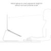 Twelve South Curve for MacBooks and Laptops | Ergonomic desktop cooling stand for home or office, white (special edition) view 3