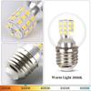 KCO Lighting 4-Pack G45 E26 LED Small Globe Bulbs, 7W A15 Vintage Chandelier Light Bulbs, 60 Watt Equivalent, 3000K Warm White, 550Lumens, Non-Dimmable, LED Clear Glass lamp for Home view 3