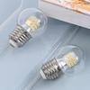 KCO Lighting 4-Pack G45 E26 LED Small Globe Bulbs, 7W A15 Vintage Chandelier Light Bulbs, 60 Watt Equivalent, 3000K Warm White, 550Lumens, Non-Dimmable, LED Clear Glass lamp for Home view 4