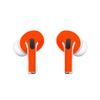SopiGuard Sticker Skin for 2022 Apple AirPods Pro 1st and 2nd Gen Earbuds Vinyl Wrap (3M Neon Orange) view 1