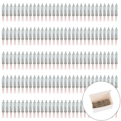 Christmas Replacement Mini Light Bulbs 2.5 V 0.17 A Clear Glass Bulbs for Christmas Trees Incandescent Lights | 150 Pcs