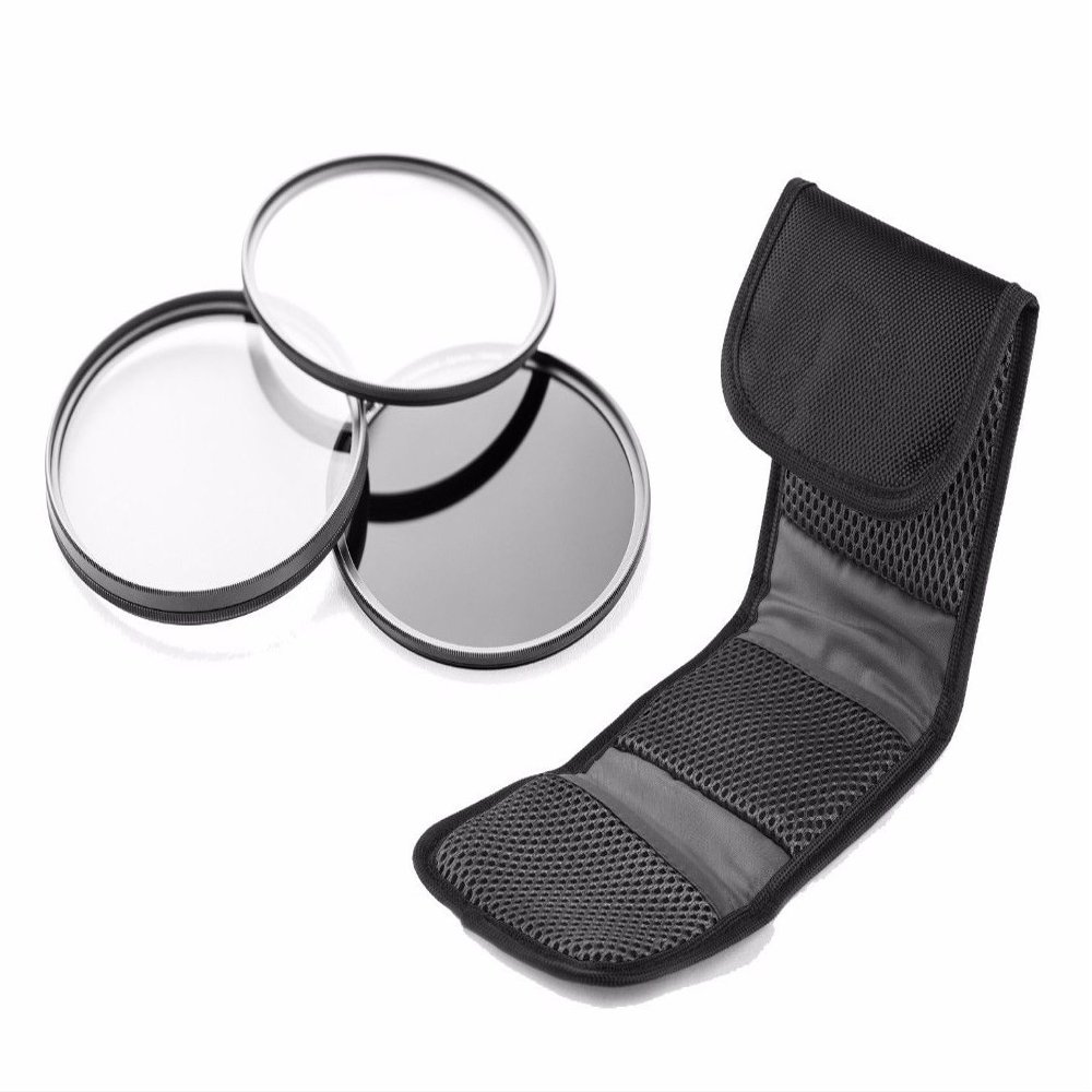 (UV1a, CPL, FLD) Filter Set for Canon EOS RP (67mm) High Grade Multi-Coated & Threaded