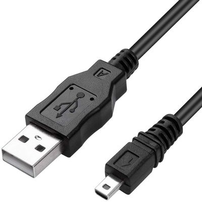 AMGUR Camera Data Cable Replacement UC-E6 USB Cable for Nikon Coolpix Digital SLR DSLR D3300 D750 D7200 Coolpix L340 L32 A10 P520 Nikon S4000 Nikon S3300 Camera (8 pin)