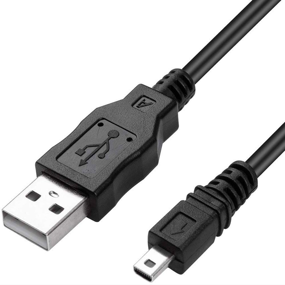 AMGUR Camera Data Cable Replacement UC-E6 USB Cable for Nikon Coolpix Digital SLR DSLR D3300 D750 D7200 Coolpix L340 L32 A10 P520 Nikon S4000 Nikon S3300 Camera (8 pin)