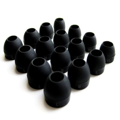16pcs (B-4sz) Replacement Eartips Adapters Compatible with AUKEY EP-B40s Wireless Earbuds with Mic Sports Earphones Headphones
