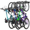 RaxGo Garage Bike Rack, Wall mounted Bicycle Storage Hanger, 6 Adjustable Hooks Universal for Indoor & Home Use view 1