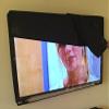 Comp Bind Technology Marine Black Transparent Front TV Cover for Samsung UN75NU6900FXZA 75'' Smart LED 4K TV, Waterproof Cover Ideal for Protecting Your TV by Comp Bind Technology LLC view 3