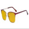 Eyekepper Blue Light Glasses - Design Digital Eyeglasses for Women Blocking Computer Screen UV Rays - Anti Glare Filter Reduce Eye Strain Amber Filter - Red view 1